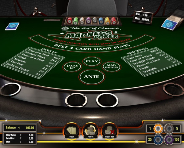 Poker Madness Screenshot